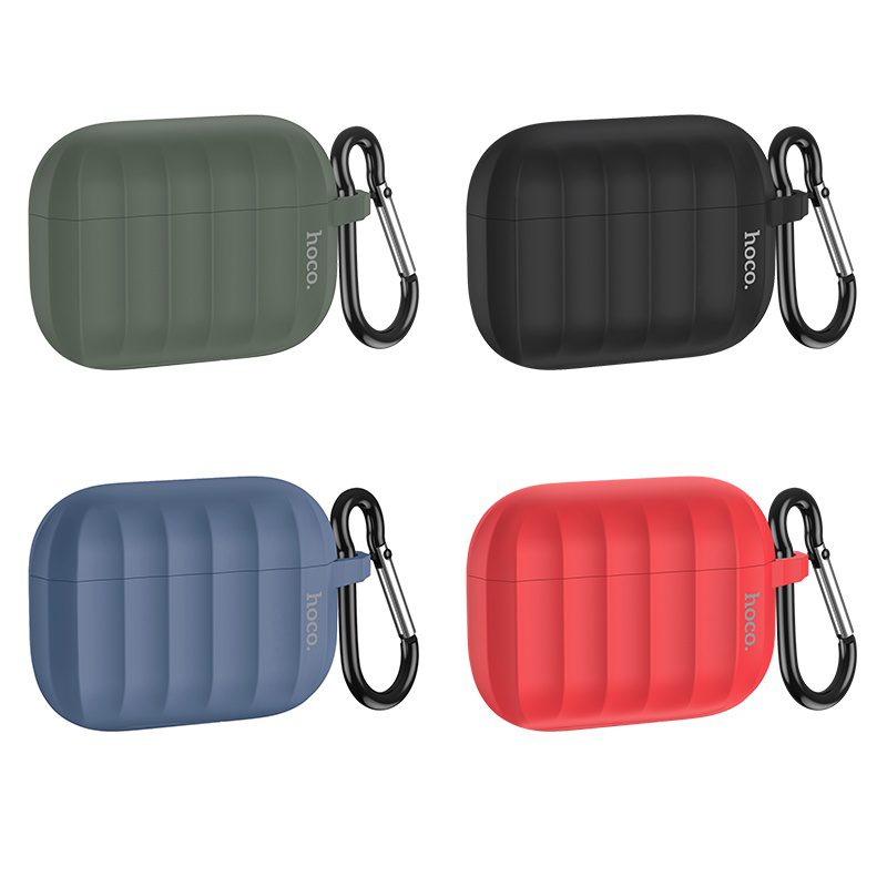 Hoco WB22 APs3 Glory series silicone protective case dark night green - imagine 2