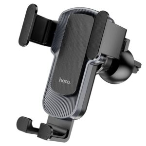Hoco CA103 vertical and horizontal air outlet gravity car holder black metal gray