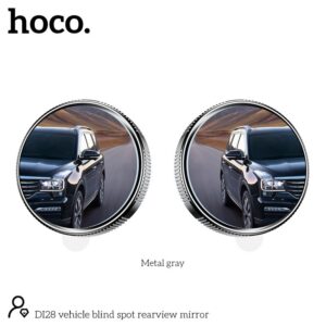 Hoco DI28 vehicle blind spot rearview mirror metal gray