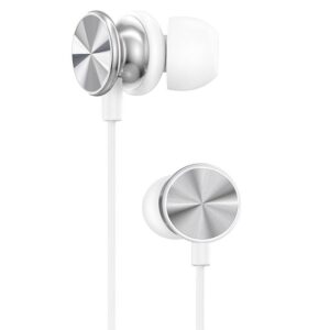 Hoco M96 Platinum universal headphones with microphone elegant silver
