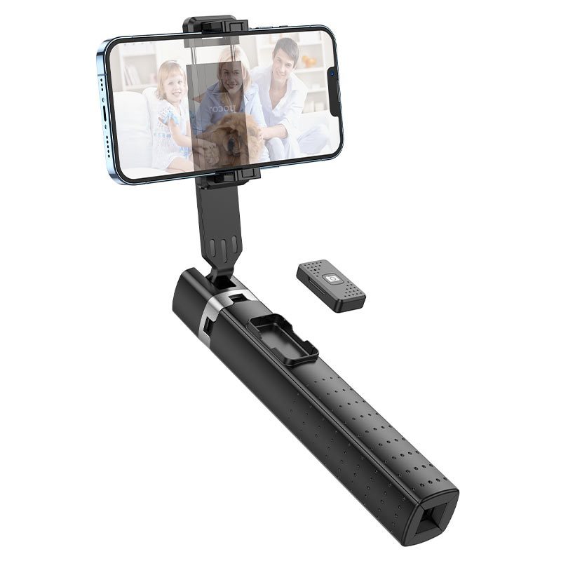 Hoco K18 Wave four-leg live broadcast holder black - imagine 2