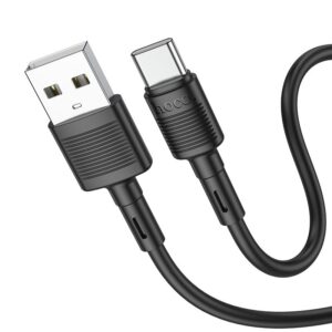 Hoco X83 Type-C Victory charging data cable black