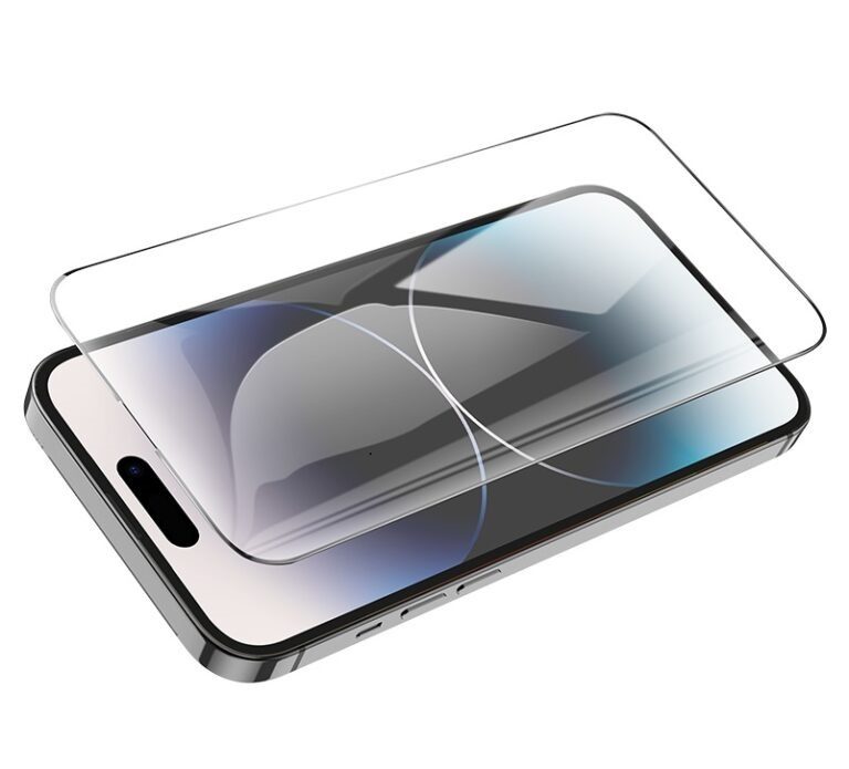 Hoco Full screen HD anti-static tempered glass set for iP15 Plus(25PCS)(G10) black