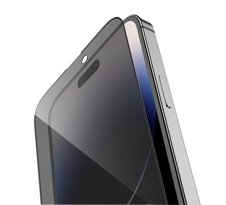 Hoco Full screen HD privacy protection tempered glass set for iP15 Plus(25PCS)(G11) black
