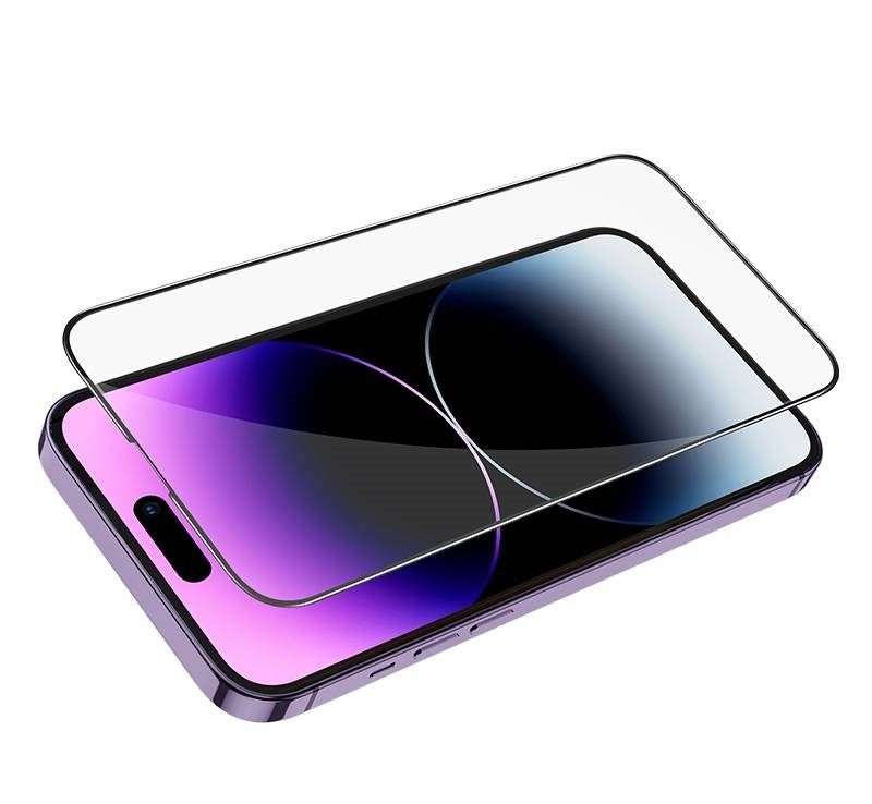 Hoco Full screen HD 5D large arc tempered glass set for iP15(25PCS)(G12) black