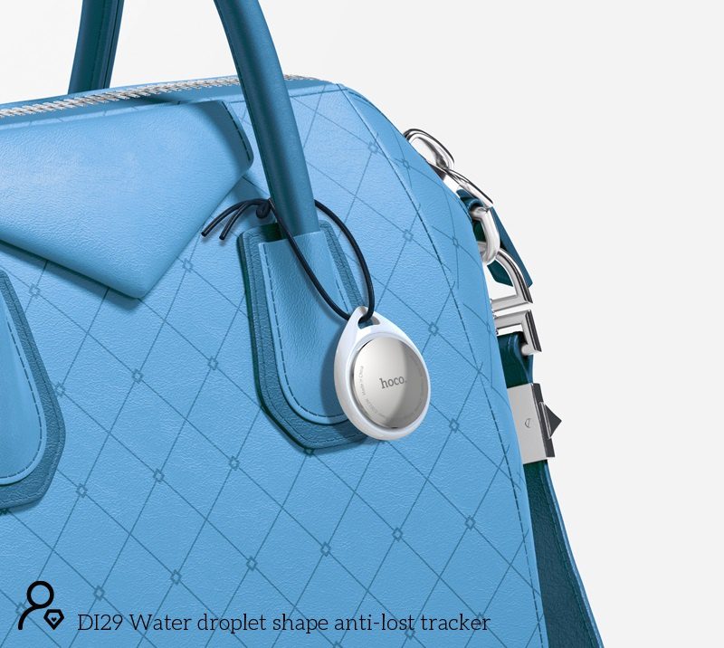 Hoco DI29 Water droplet shape anti-lost tracker white - imagine 3