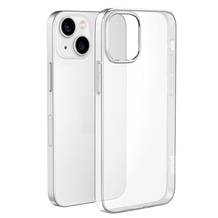 Hoco Light series TPU case for iP15 Plus transparent
