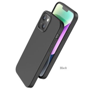 Hoco Pure series protective case for iP14 Plus black