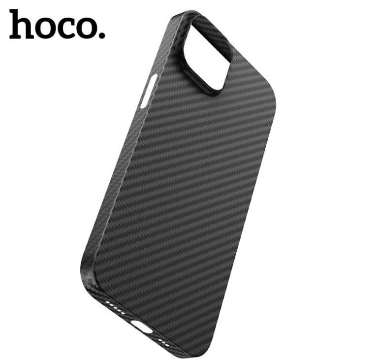 Hoco Cave ultra-thin magnetic protective case for iP14 Pro Max black - imagine 2