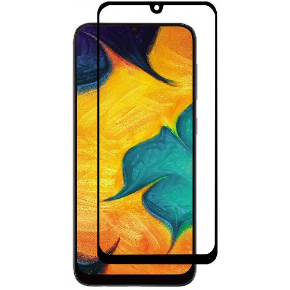 Hoco Full screen HD glass SAM A03,A12,A02 4G,A02s 4G,A03S,A13,A70,A23 (25PCS)(G9) black