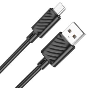 Hoco X88 Gratified charging data cable for Micro(packaged) black