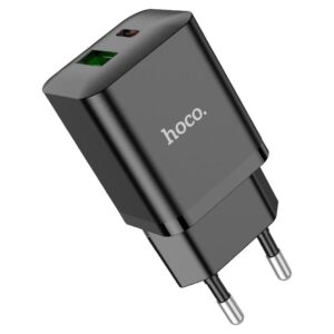Hoco N28 Founder PD20W+QC3.0 charger(EU) black