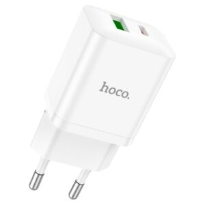 Hoco N28 Founder PD20W+QC3.0 charger(EU) white