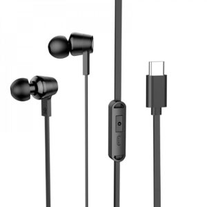 Hoco M86 Ocean universal digital earphones with microphone for Type-C black