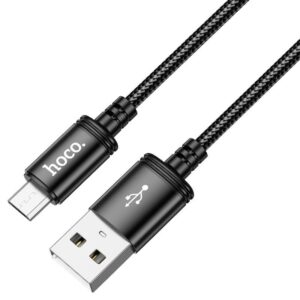 Hoco X89 Wind charging data cable Micro(packaged) black