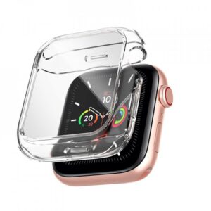 Hoco WS1 Light and transparent series all-Inclusive TPU protective case for iWatch Series7/8(41mm) t