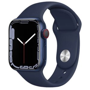 Hoco iWatch WA01 Flexible series classic sports silicone strap(42/44/45/49mm) evening blue