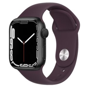 Hoco iWatch WA01 Flexible series classic sports silicone strap(38/40/41mm) crimson cherry