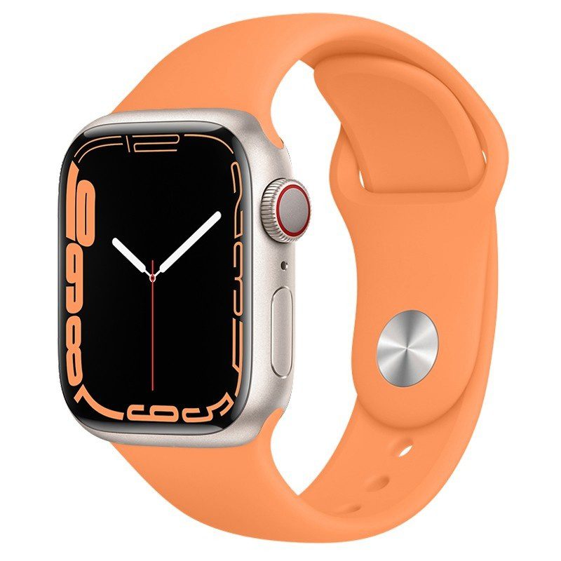 Hoco iWatch WA01 Flexible series classic sports silicone strap(38/40/41mm) calendula