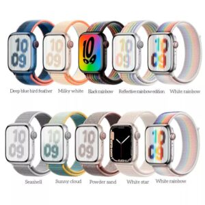 Hoco iWatch WA02 Original series loop-type nylon strap(38/40/41mm) space white
