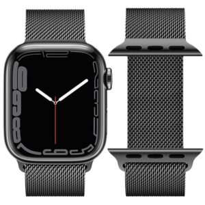 Hoco iWatch WA03 Simple beauty series milanese steel strap(38/40/41mm) black