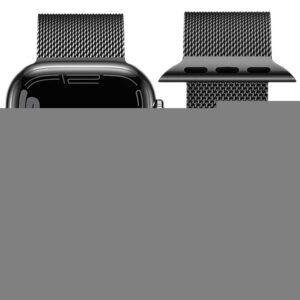 Hoco iWatch WA03 Simple beauty series milanese steel strap(42/44/45/49mm) black