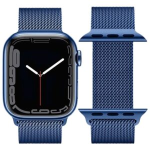 Hoco iWatch WA03 Simple beauty series milanese steel strap(42/44/45/49mm) blue