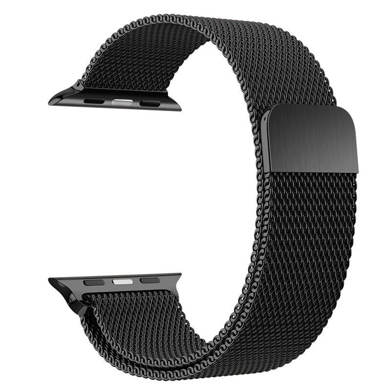 Hoco iWatch WA03 Simple beauty series milanese steel strap(42/44/45/49mm) rose gold - imagine 3