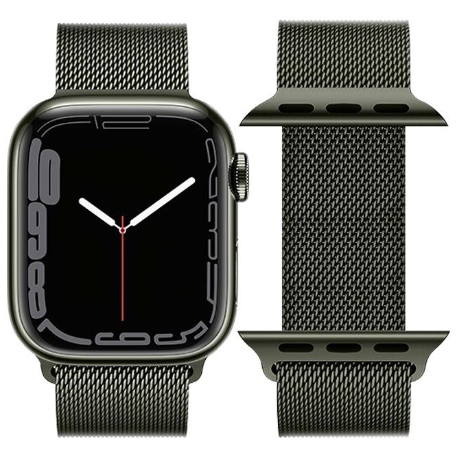 Hoco iWatch WA03 Simple beauty series milanese steel strap(42/44/45/49mm) green(7 gen)