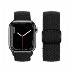 Hoco iWatch WA05 Jane Eyre series sliding buckle ultra-thin nylon strap(38/40/41mm) black