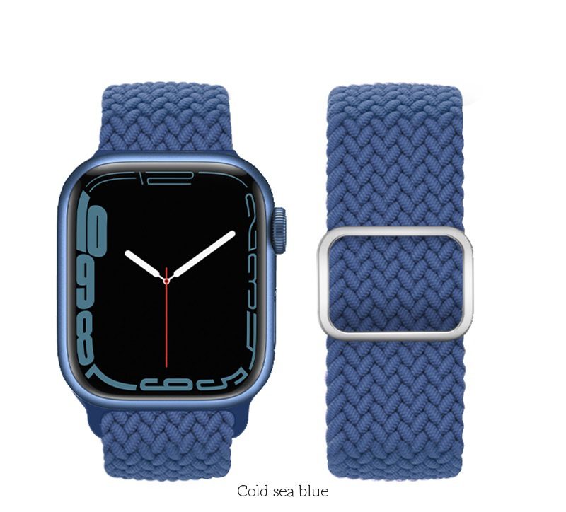 Hoco iWatch WA05 Jane Eyre series sliding buckle ultra-thin nylon strap(38/40/41mm) dark olive green - imagine 3