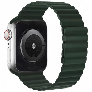 Hoco iWatch WA07 Flexible series magnetic silicone chain strap(38/40/41mm) green