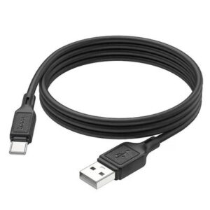 Hoco X90 Cool silicone charging data cable for Type-C black
