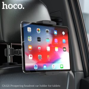 Hoco CA121 Prospering headrest car holder for tablets black