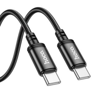 Hoco X91 Radiance 60W charging data cable for Type-C to Type-C(L=3M) black