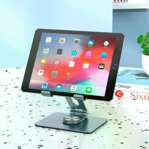 Hoco PH52 Might metal rotating tablet desktop holder metal gray