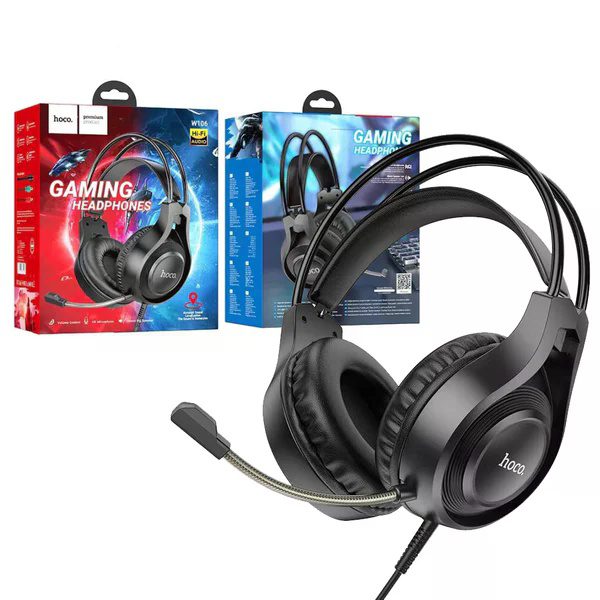 Hoco W106 Tiger gaming headset black - imagine 4
