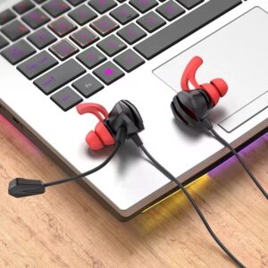 Hoco M105 Sharp wire control gaming earphones with microphone black