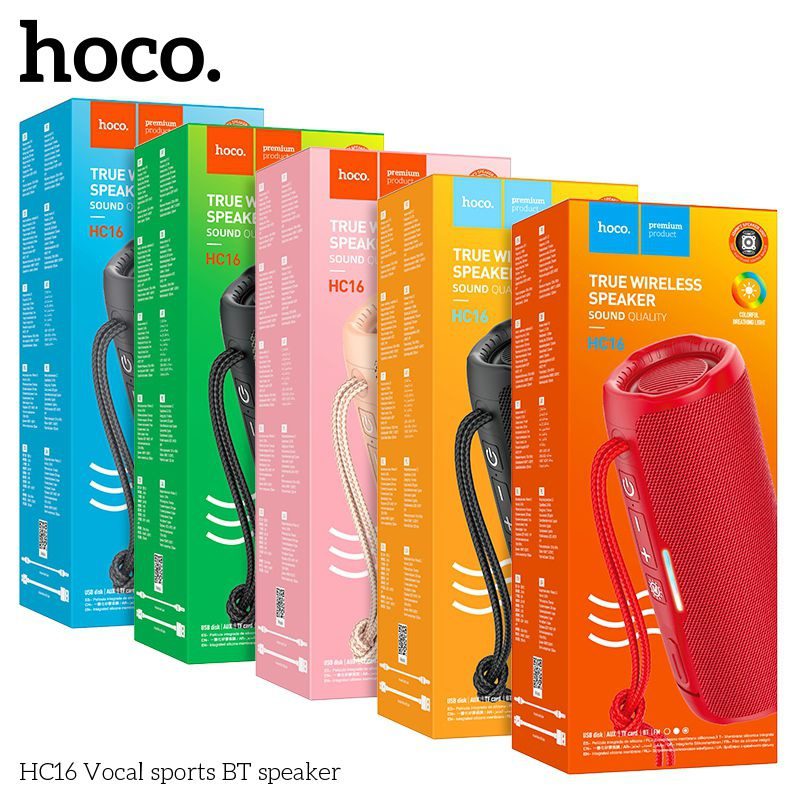Hoco HC16 Vocal sports BT speaker black - imagine 3