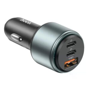 Hoco NZ9 Galloper 95W three-port(2C1A) car charger black