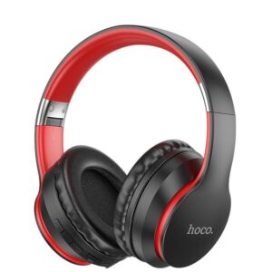 Hoco ESD16 Excellent BT headphones black red