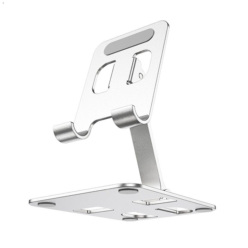 Hoco DH14 High metal folding desktop stand silver - imagine 5