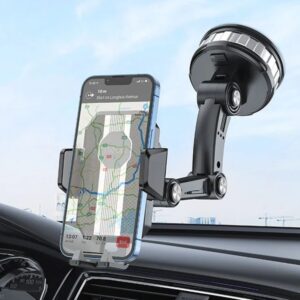 Hoco DCA33 Chariot suction cup Type car holder black
