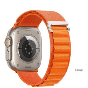 Hoco WA20 Climbing series alpine loop nylon strap(38/40/41mm) orange