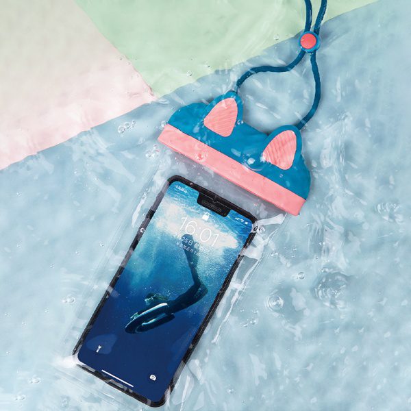 WIWU Kitty Waterproof bag Blue - imagine 4