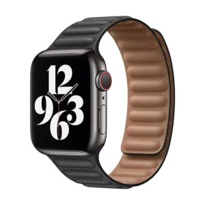 Hoco WA21 Flexible series magnetic silicone strap for iWatch(42/44/45/49mm) black