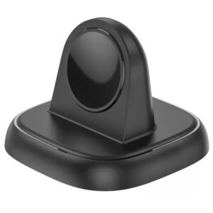 Hoco CW49 SAM smart watch wireless charging stand black