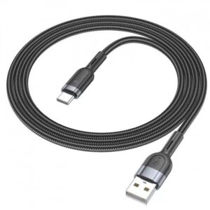 Hoco U117 Grand intelligent power-off charging data cable Type-C black