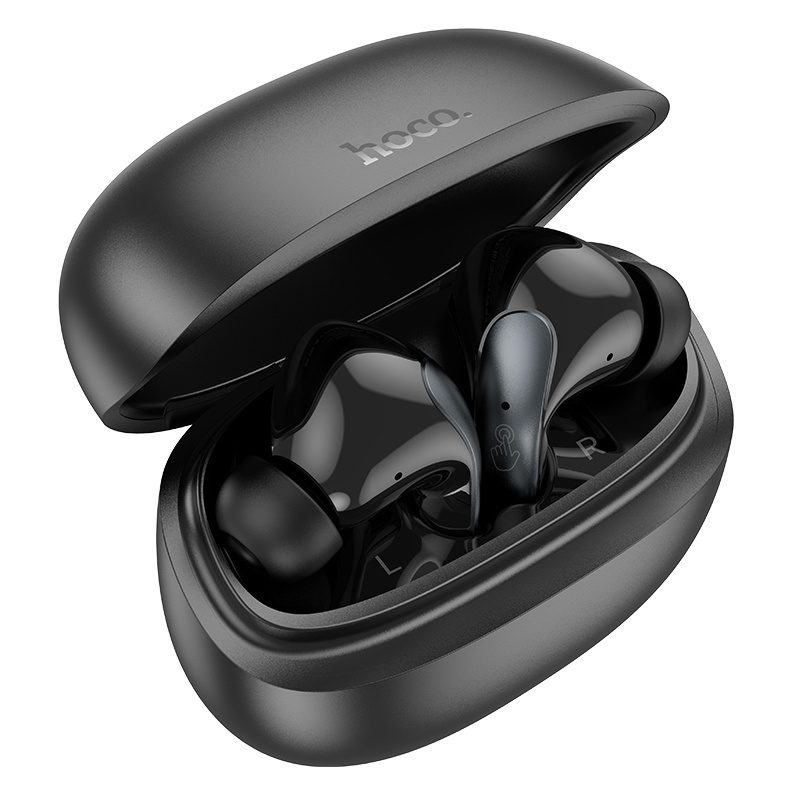 Hoco EQ5 Energy true wireless ANC+ENC noise reduction BT headset(App) black - imagine 2