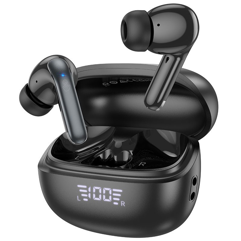 Hoco EQ5 Energy true wireless ANC+ENC noise reduction BT headset(App) black - imagine 6